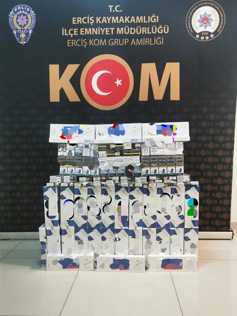 Van Emniyeti kaçakçılara geçit vermiyor