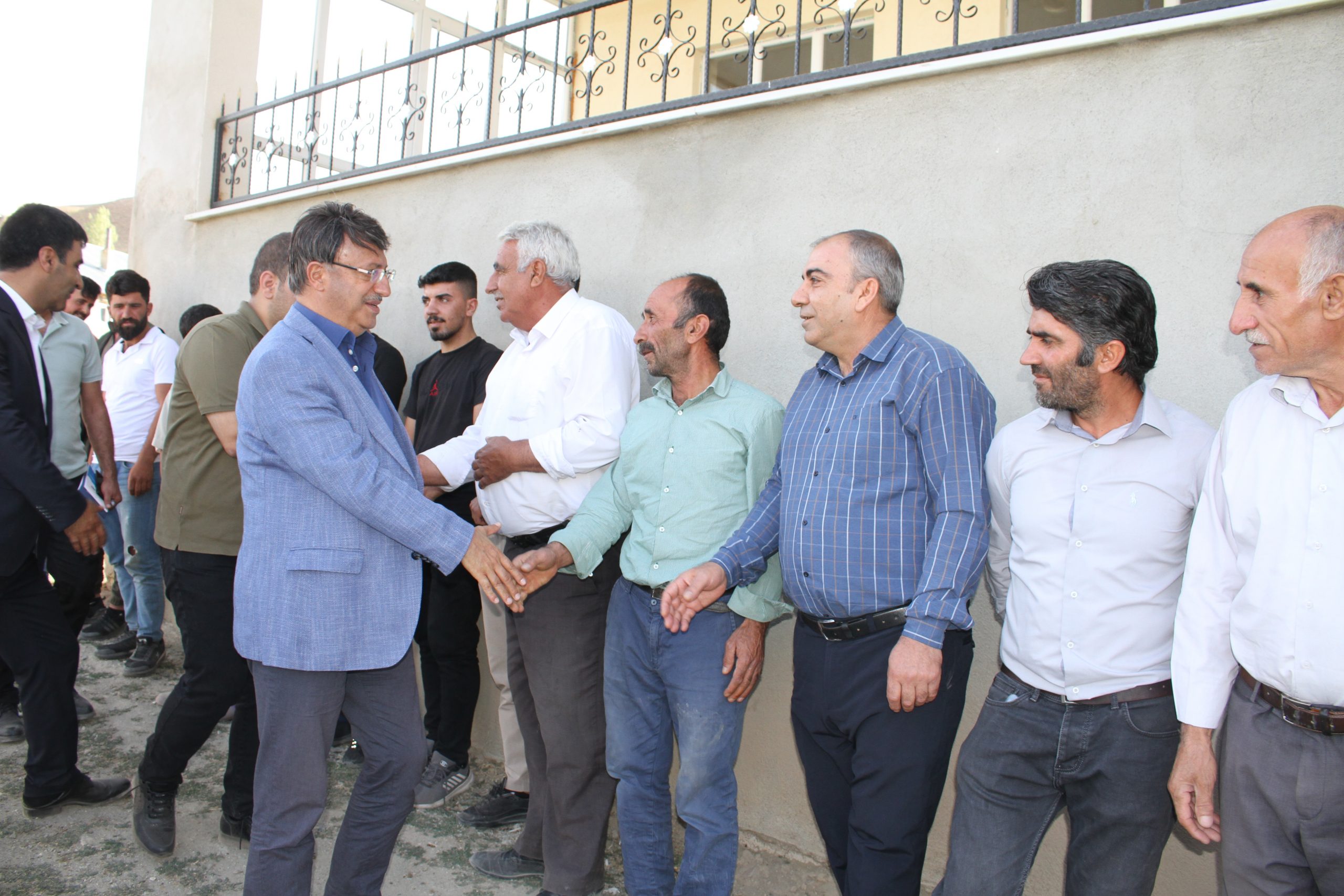 Ak Parti Van İl Başkanlığı Özalp İlçesini ziyaret etti