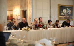 Başkan Adayı Arvas basın mensuplarıyla bir araya geldi