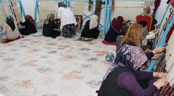 Van’da Kadınlardan Kilime Hayat