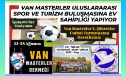 Van Masterlar dev organizasyona ev sahipliği yapacak !
