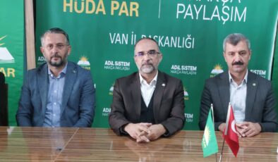 HUDA PAR Genel Başkan Yardımcısı Van’a geldi