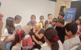 Albert Yetkin Kültür Yolu Festivalinde ögrencilerle buluştu