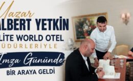 Yazar Albert Yetkin, Elite World Van Yöneticileri İle Buluştu