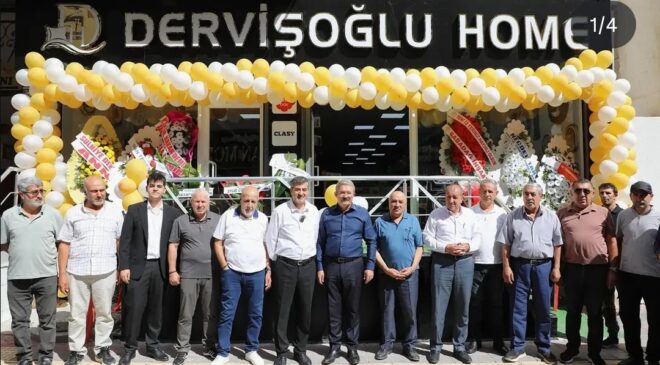 Van’da İş Yeri Açılışı! DERVİŞOĞLU HOME EV TEKSTİL MAĞAZASI AÇILDI