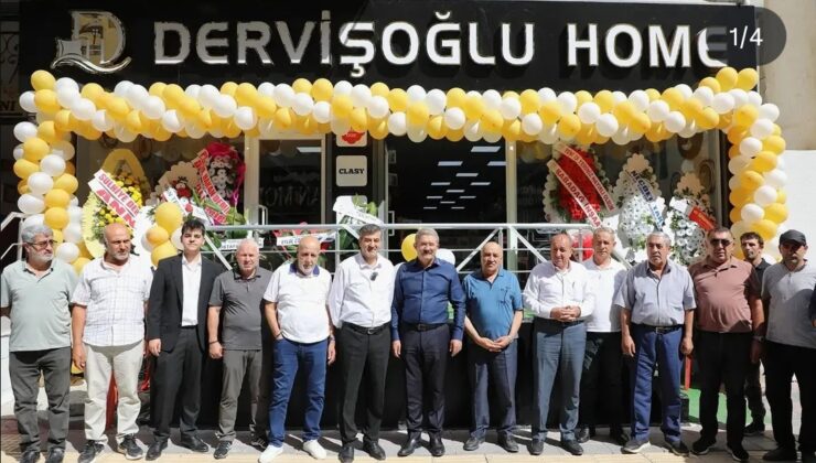 Van’da İş Yeri Açılışı! DERVİŞOĞLU HOME EV TEKSTİL MAĞAZASI AÇILDI