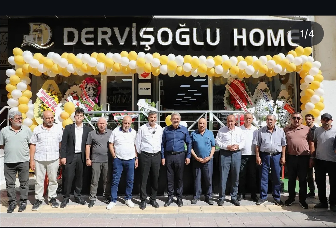 Van’da İş Yeri Açılışı! DERVİŞOĞLU HOME EV TEKSTİL MAĞAZASI AÇILDI