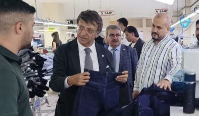 TÜRKMENOĞLU’NDAN TEKSTİL ATÖLYELERİNE ZİYARET