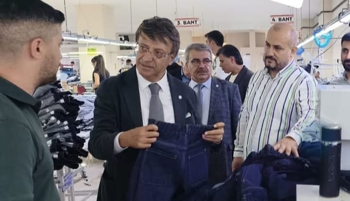 TÜRKMENOĞLU’NDAN TEKSTİL ATÖLYELERİNE ZİYARET