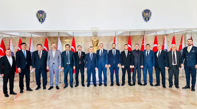 Güvenlik Korucuları Başkanı Ayhan Kahraman’ın Ankara Temasları